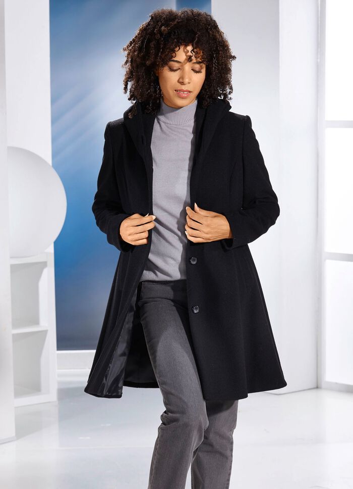 Korte jas in swinger vorm 