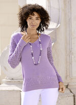 Trui met opengewerkt design SERING