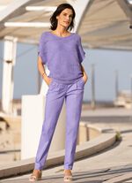 Broek met sportieve chic 