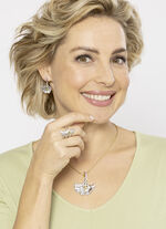 hanger met peridot 