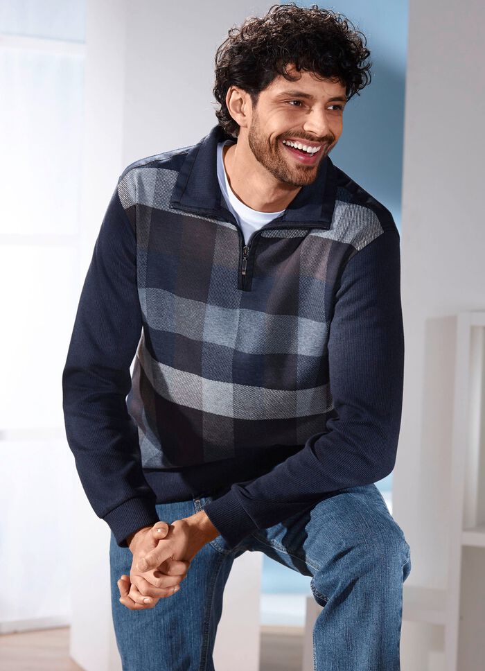 Troyer met korte rits 