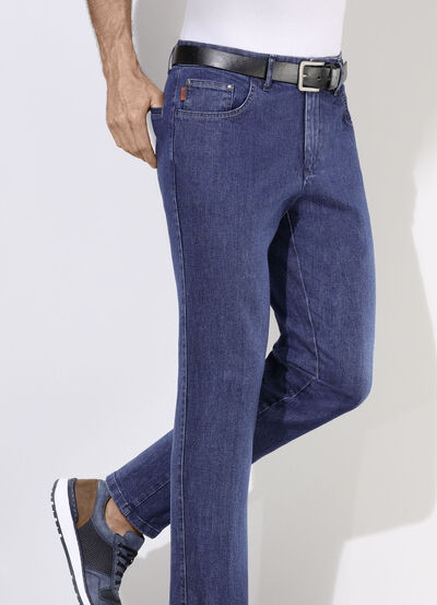 &quot;Francesco Botti&quot; jeans met elastische tailleband in 3 kleuren 
