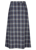 Rok met apart ruitdessin 