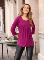 Veelzijdige overhemdtuniek FUCHSIA