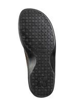 Slippers gemaakt van elastisch gebreid materiaal BRAUN