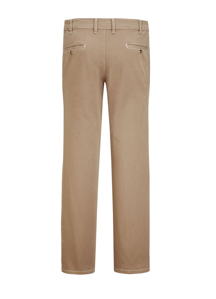 Broek "Francesco Botti" in 3 kleuren CAMEL