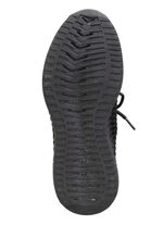 Veterschoenen van gestructureerd textielmateriaal SCHWARZ