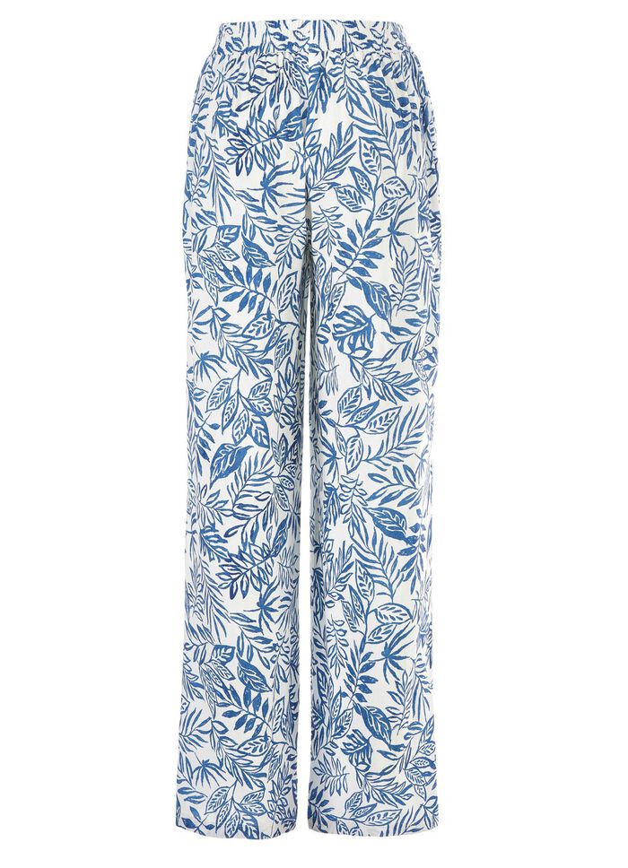 Broek in modieuze breedte 