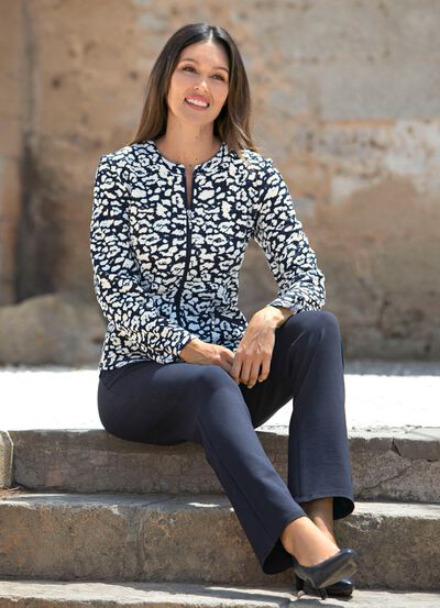 Geweldige combinatie blousejasje 