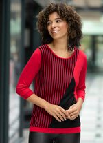 Trui in zacht vloeiend fijn breisel 