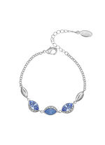 Sprankelende elegantie in blauw – armband met Swarovski kristallen 
