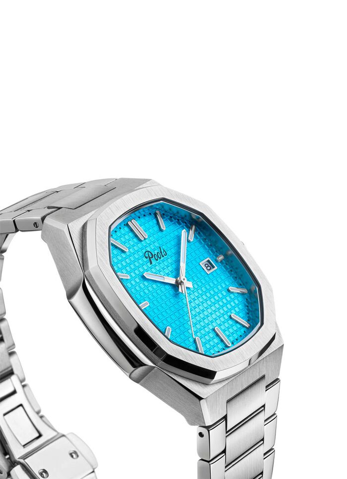 Quartz herenhorloge van roestvrij staal 