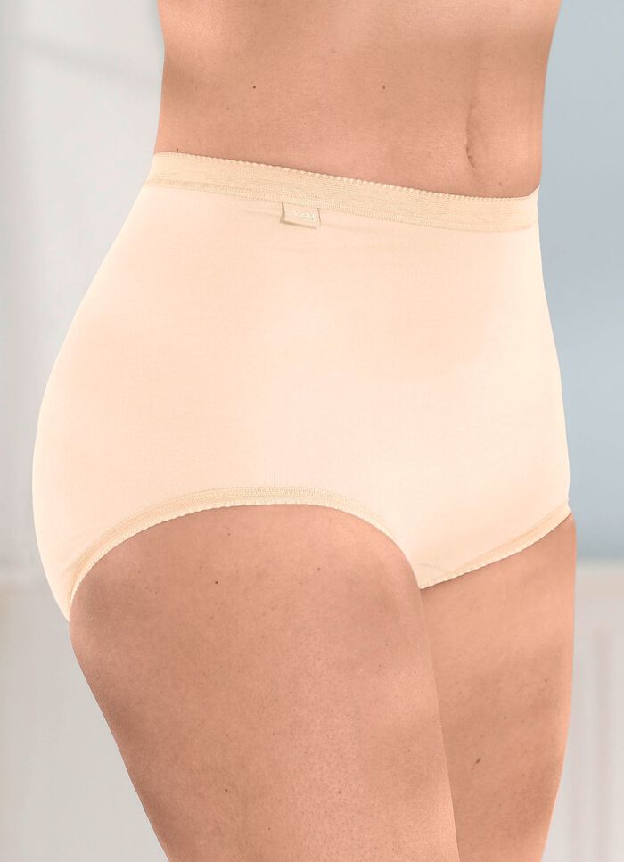 Sloggi vierpack slips met elastische boorden 