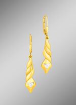 Tweekleurige oorbellen 