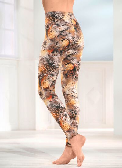 Laurina legging met schitterende digitale print 