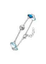 Tijdloze schoonheid: erwtenketting set met beh. kwarts 