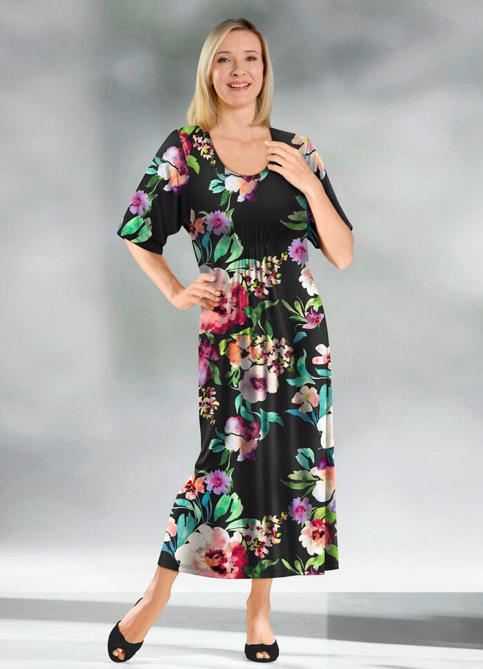 Kaftan in enkellange slipstijl 