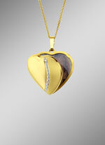 Hanger hart-medaillon 