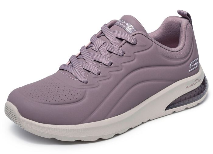 SKECHERS, sportieve damessneakers, met veters 