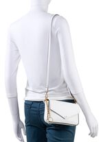 Laurina mini-tasje van generfd kalfsnappaleer 