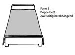 Jacquard gestreepte spreien en kussenslopen 