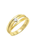 Elegante damesring met diamant 