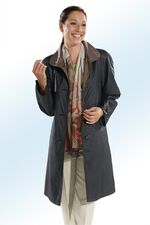 Korte uitwaaierende mantel 