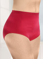 brio lingerie vijf-pack slips met elastische boorden 3X ROT, 2X SCHWARZ