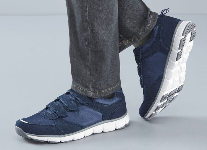 Sportieve damesslippers/herenslippers, met uitneembaar voetbed 