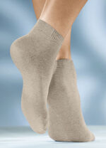 Set van zes sokken in verschillende kleuren 3x JEANS, 3X BEIGE