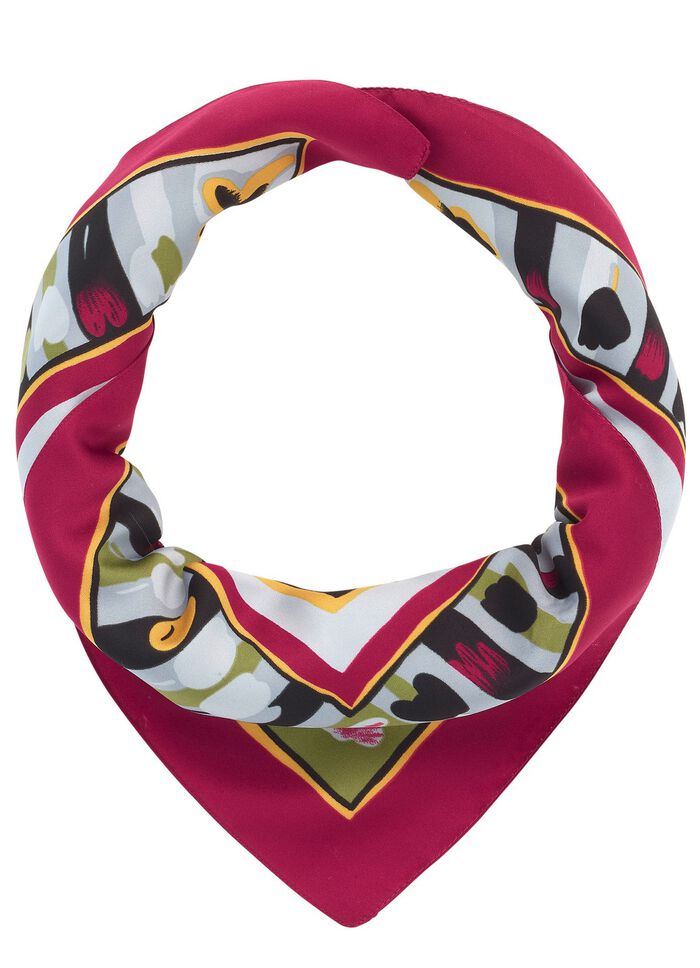 Nicki handdoek met fantasiebloemmotief 