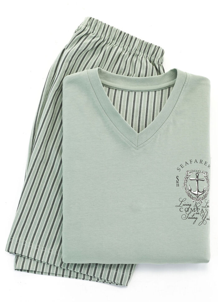 Twee-pack korte broeken met V-hals 