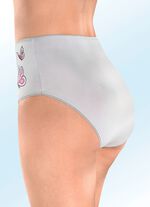 Drie-pack slips met vlindermotief 