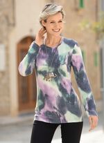 Shirt met ronde halslijn 