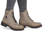 Rieker, trendy dames enkellaarsjes, winterschoenen, met rits 