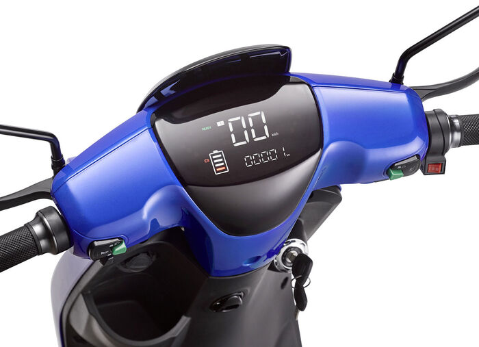 Elektrische scooter voor maximaal elektrisch rijplezier BLAUW