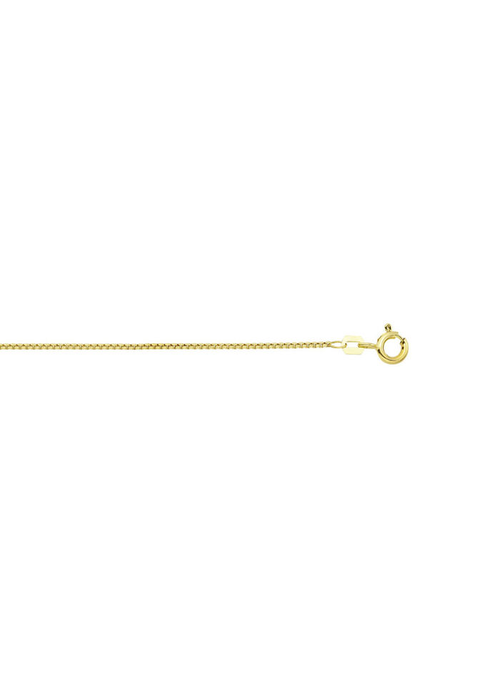 Ronde gouden Venetiaanse ketting 