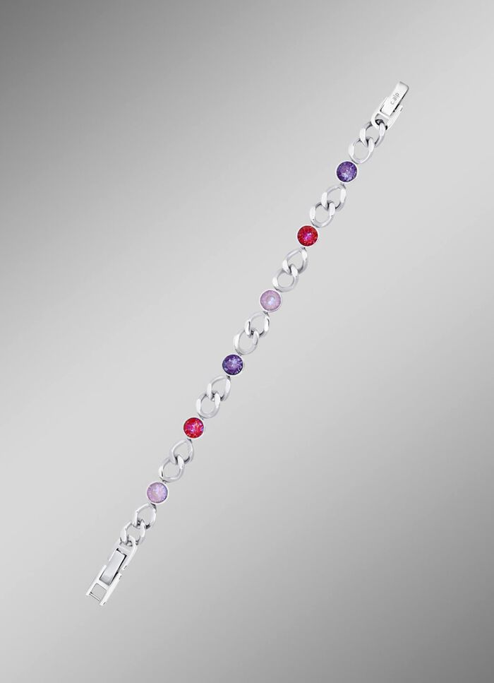 Roze kristallen armband 