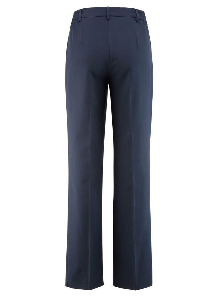 Broek met ritsen op de zijzakken 