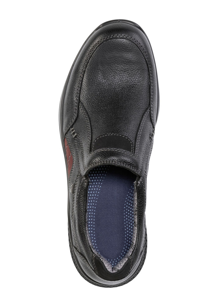 Slippers voorzien van klimaatmembraan SCHWARZ-BORDEAUX
