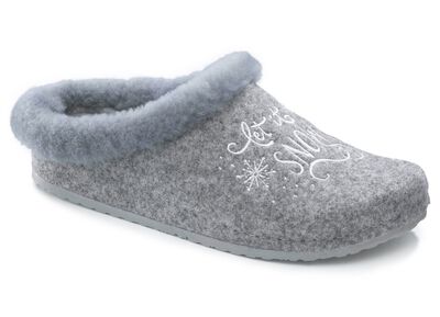 Mubb, warme damespantoffels, breedte H, met lamsvacht 