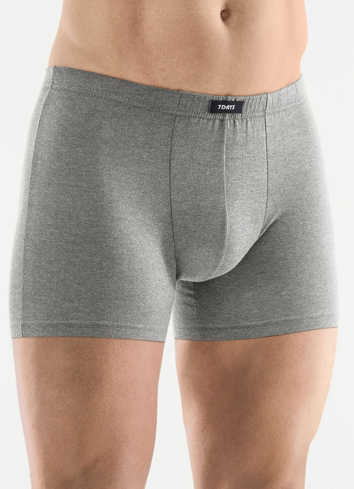 Vierpak broeken met elastische tailleband 