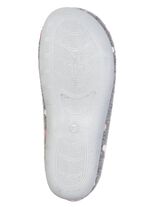 Laurina, klassieke damespantoffels, met stippenborduursel 