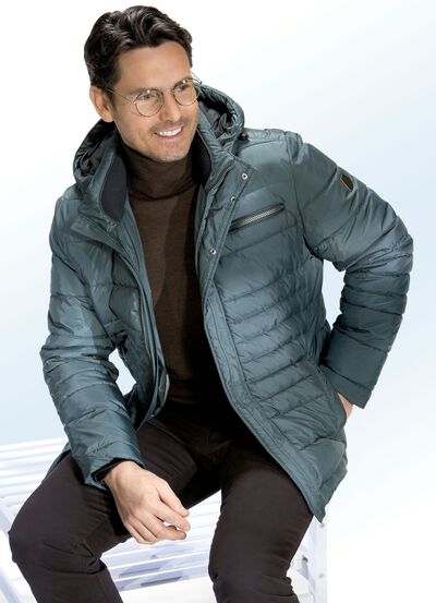 Gewatteerd kort jasje van &ldquo;Cabano&rdquo; 