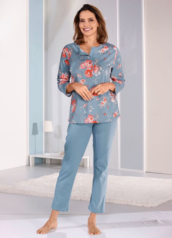 Tweepak pyjama's met lange mouwen en lange broek 