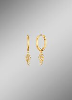 Oorringen met fonkelende vleugels 