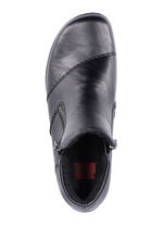 Rieker laarsje met decoratieve quilting ZWART