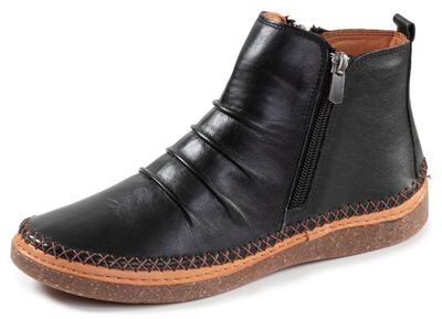 Andrea Conti, klassieke dameslaarzen, met uitneembaar voetbed 