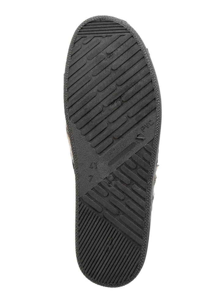 Slippers gemaakt van textielmateriaal met een patroon GRAU-MULTICOLOR