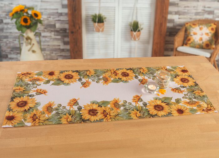 Bedrukte tafel- en kamerdecoratie 